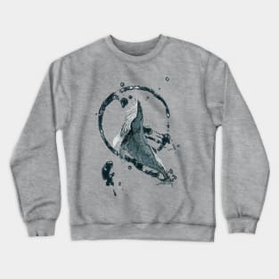 Stained Whale Crewneck Sweatshirt